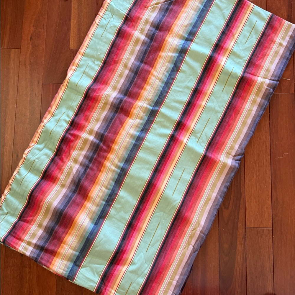 Far West Duvet Cover El Cosmico Aztec Stripe King- 103x86 In Never Used - Picture 2 of 9
